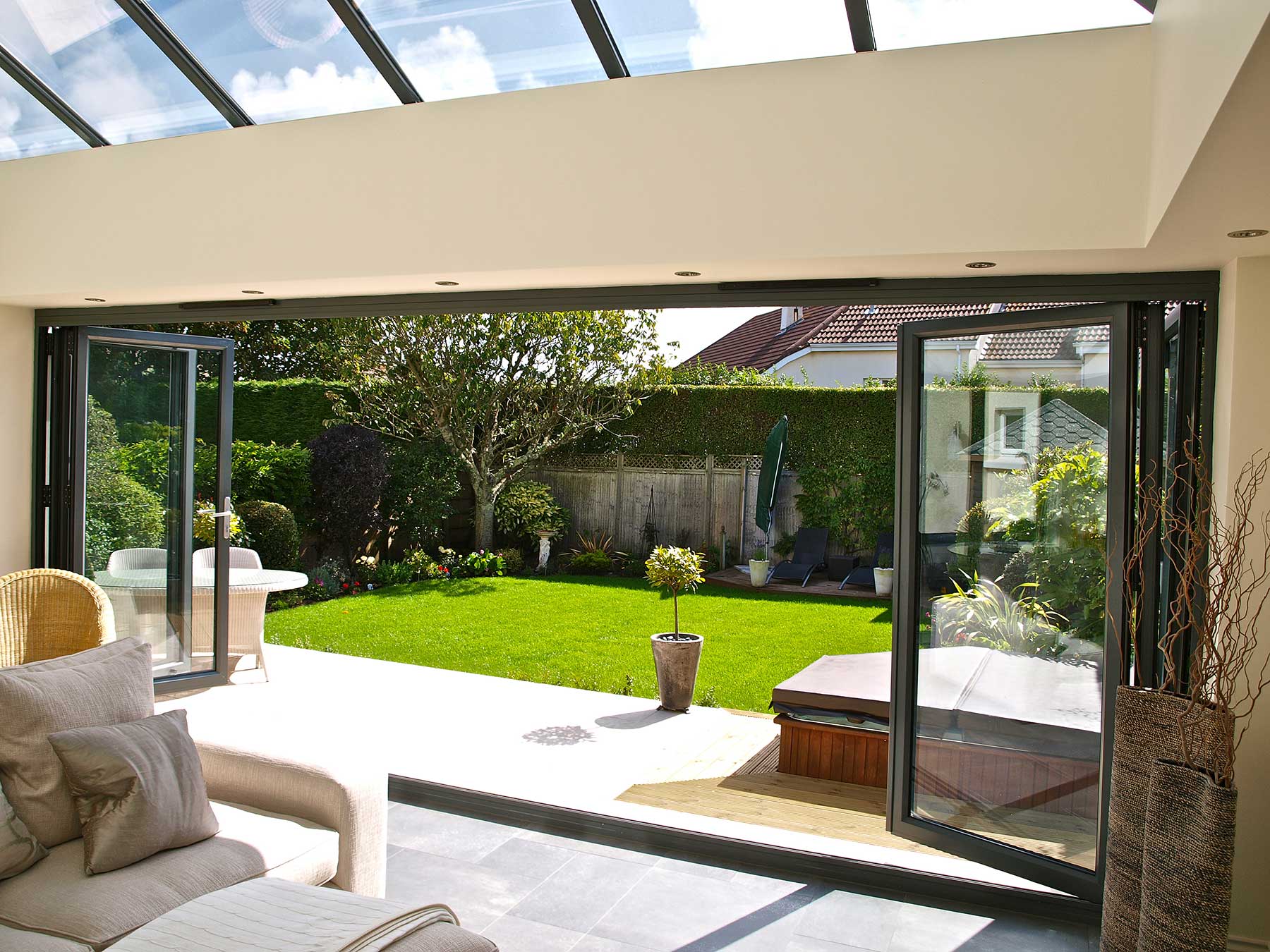 Slimline Aluminium Bifold Doors Margate